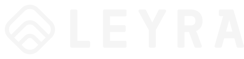 Leyra logotype_white